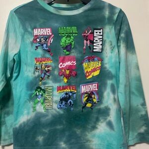 Marvel TyeDye Long Sleeve Shirt